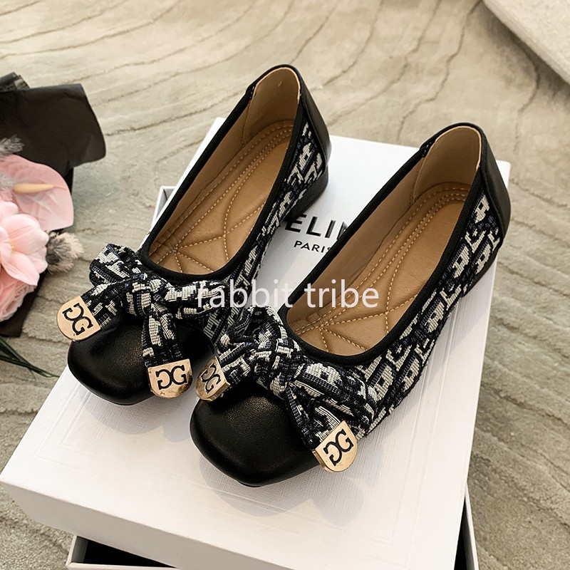 Women Fashion Images - 여성을위한 편안한 프랑스 여성 싱글 신발