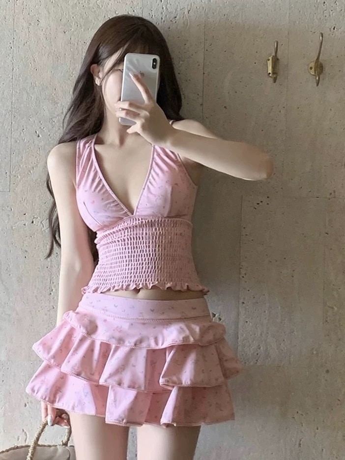 Women Fashion Images - 여름 여성 의류 슬리밍 탱키니 수영복