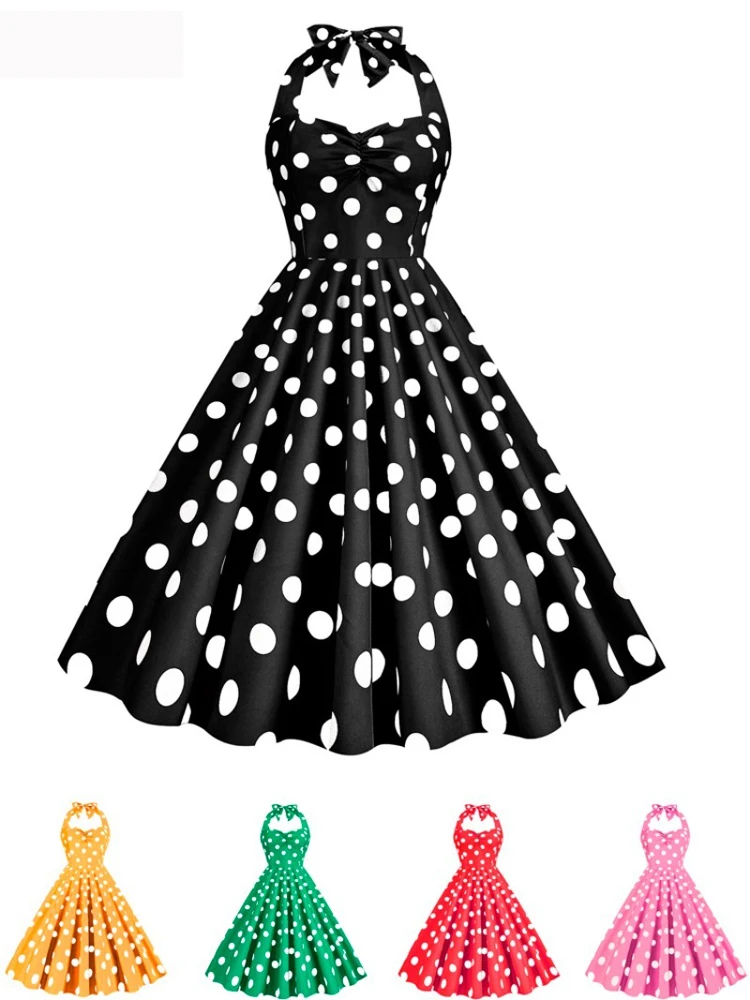 Women'S Fashion In The 60S - 2026 패션 여름 섹시 홀터넥 여성
