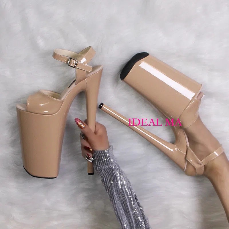 새로운 폴댄스 슈즈 하이힐 샌들 26cm 무대 모델 캣 - Women Fashion Model 리뷰 및 가격