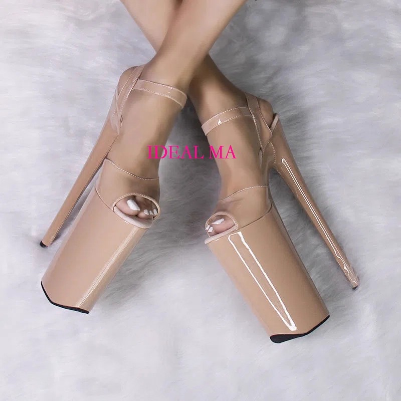 새로운 폴댄스 슈즈 하이힐 샌들 26cm 무대 모델 캣 - Women Fashion Model 리뷰 및 가격