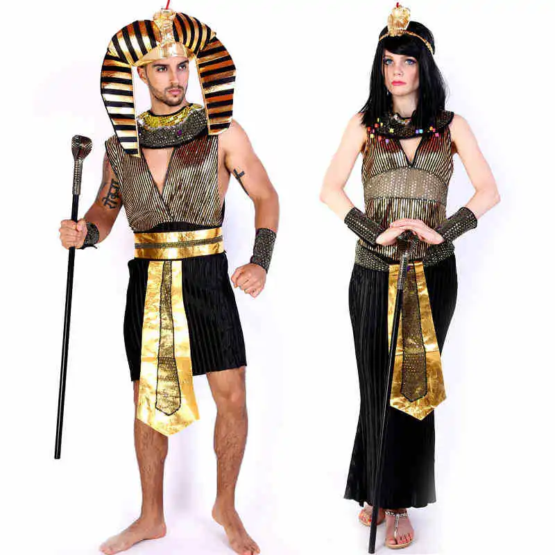 할로윈 의상 고대 이집트 이집트 파라오 왕 황후 클레오 - Women Fashion Egypt 리뷰 및 가격