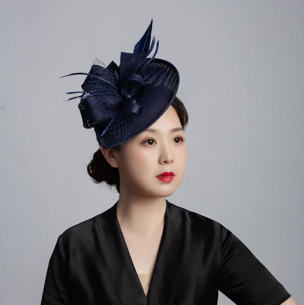 눈물 방울 무거운 직조 Sinamay 루프 베일과 깃털 - Women'S Fashion Melbourne 리뷰 및 가격