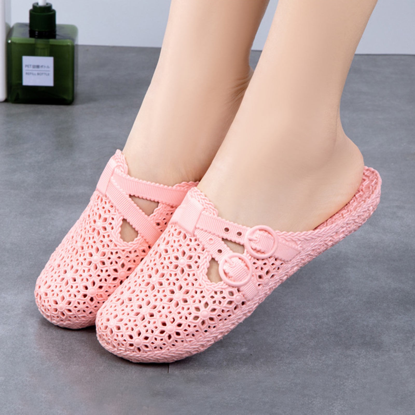 랩토 통기성 슬리퍼 여름 야외 천공 신발 홈 패션 캐주 - Women Fashion Images 리뷰 및 가격