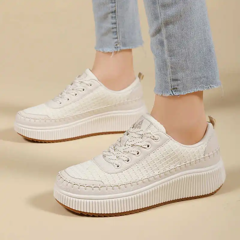다크 브라운 신발 여성용 플랫 부츠 스니커즈, 럭셔리  - Women Fashion Name Ideas 리뷰 및 가격