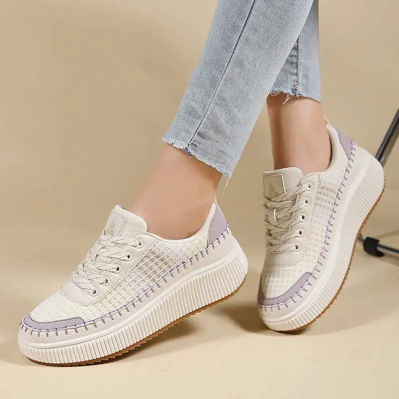 다크 브라운 신발 여성용 플랫 부츠 스니커즈, 럭셔리  - Women Fashion Name Ideas 리뷰 및 가격