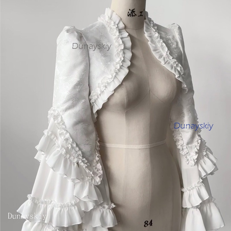 고딕 파티 뱀파이어 로리타 오우지 레이어링 세트 플레어 - Puff Sleeve Blouse 리뷰 및 가격
